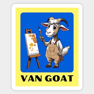 Van Goat | Goat Pun Sticker